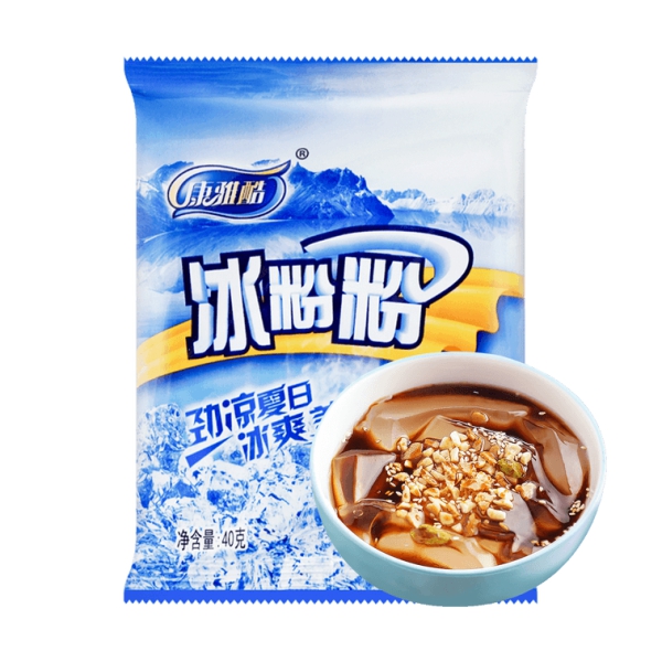 康雅酷 冰粉粉创意DIY甜品 原味 40g【新老包装随机发】