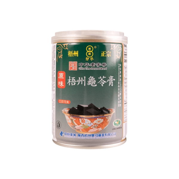 【广西风味】双钱牌 梧州龟苓膏 烧仙草黑凉粉 原味 罐装 250g